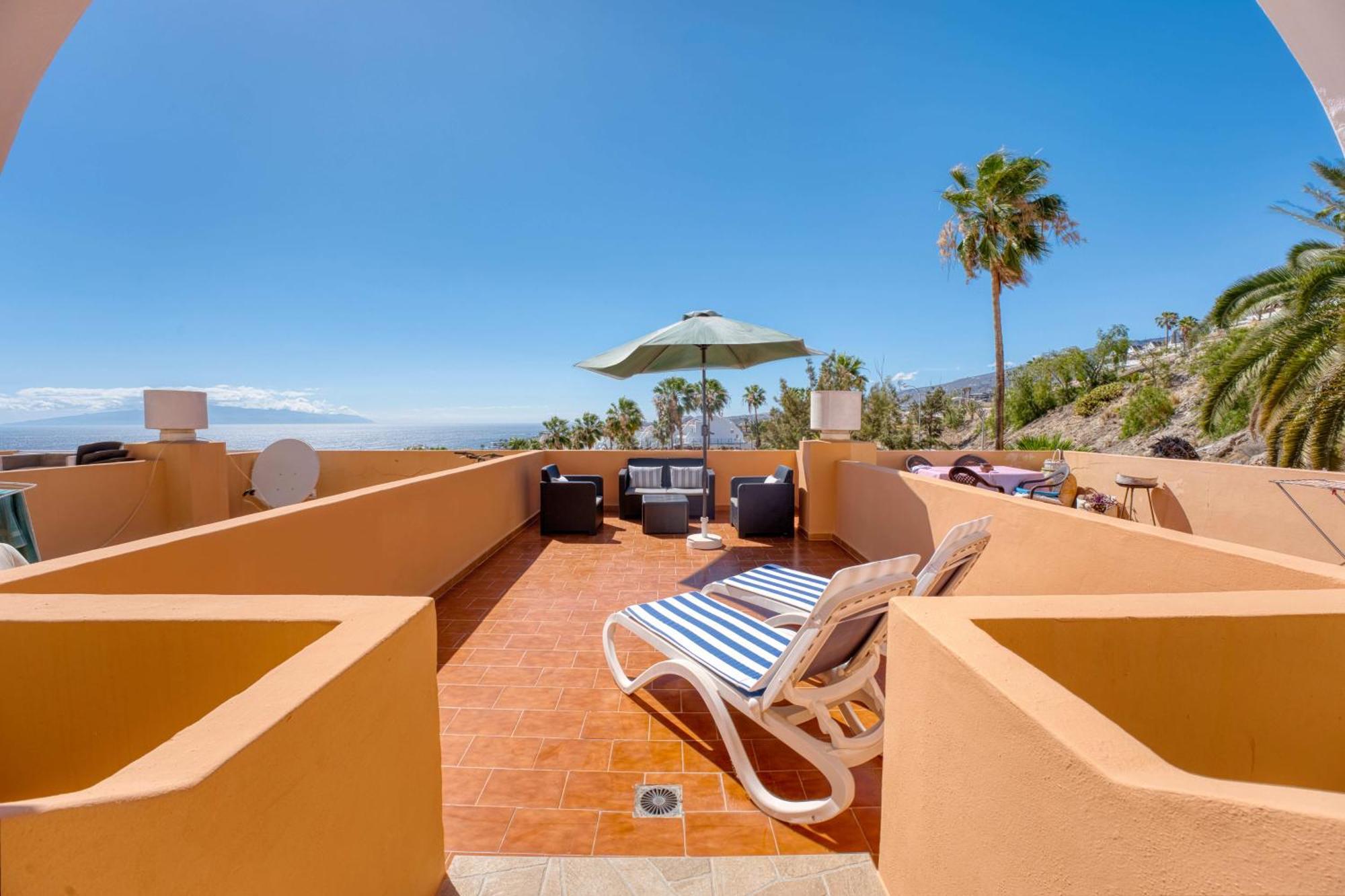 Estudio Con Terraza Y Vistas Espectaculares Ov302 Costa Adeje  Exterior foto