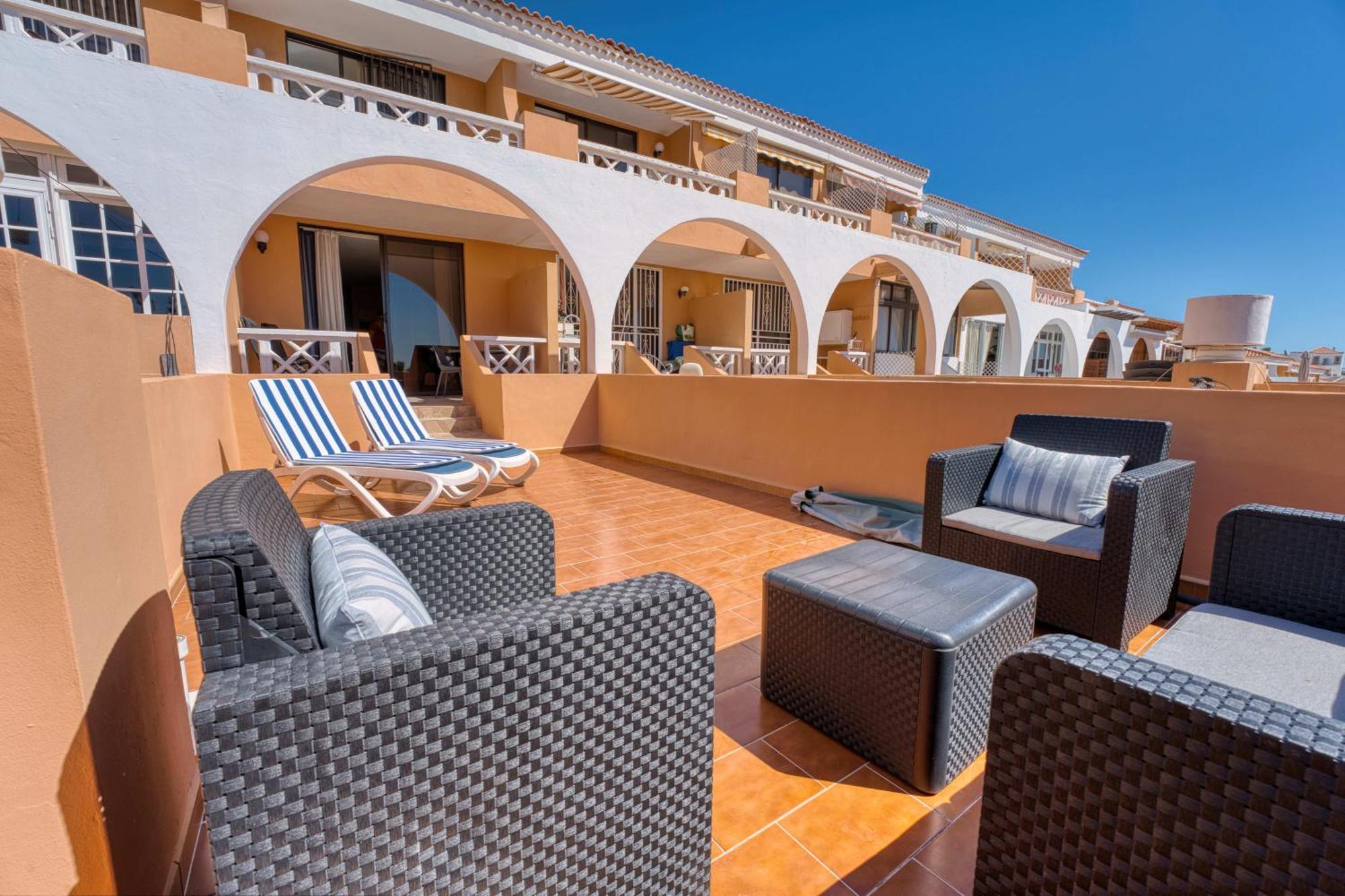 Estudio Con Terraza Y Vistas Espectaculares Ov302 Costa Adeje  Exterior foto